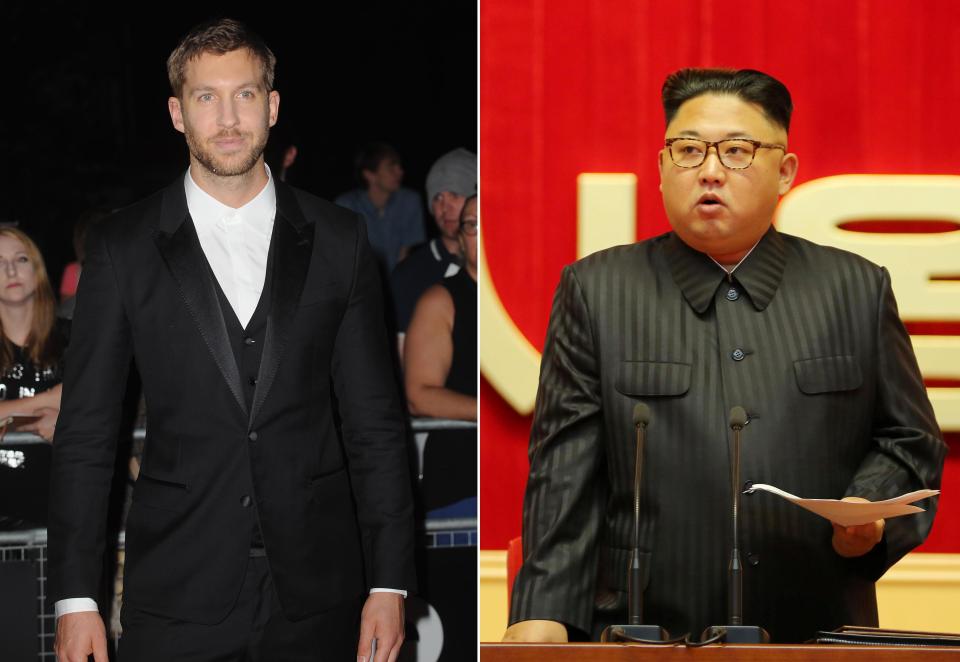  Divine: Calvin Harris and Kim Jong-Un