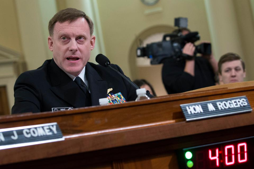  Mike Rogers addressed the House Intelligence committee, saying he thought Brit spy claims were 'nonsense'