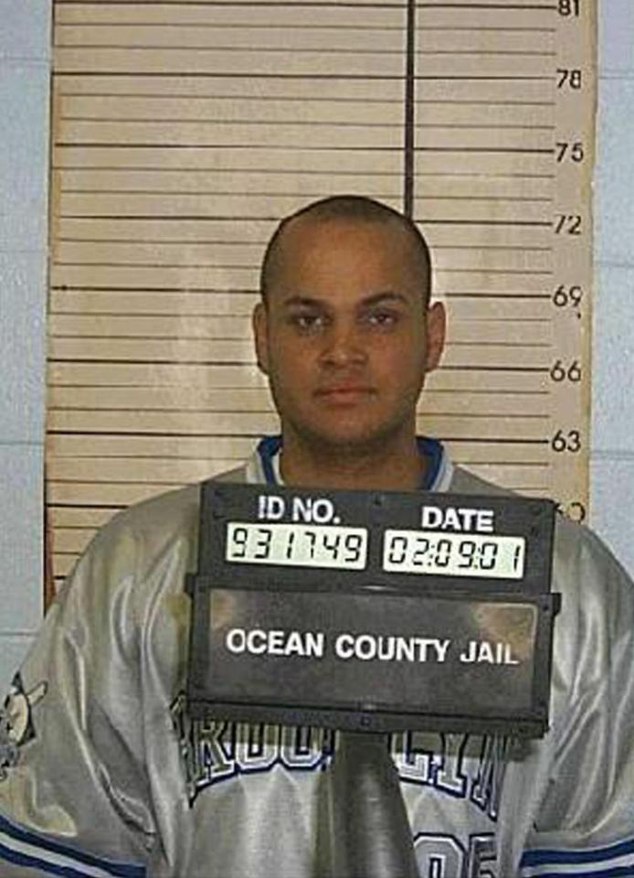  Stephen's mugshot after he was arrested in 2001 for burglary