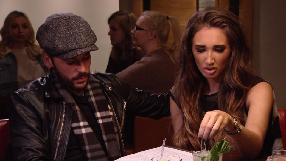  Towie's Pete Wicks with Megan McKenna before their split