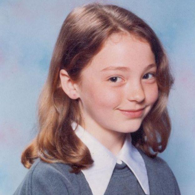  Sammy - pictured at the age of 10 - was fascinated by her abuser and persuaded to commit crimes for him