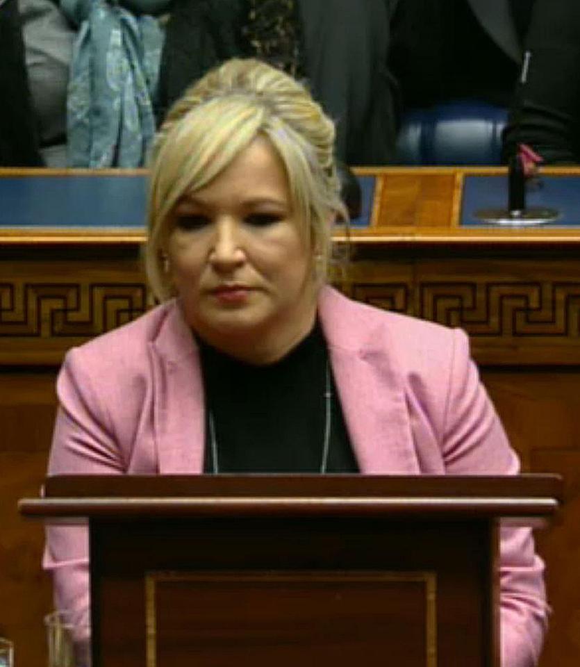  Sinn Fein chief Michelle O'Neill was among leaders to praise McGuinness after his death on Tuesday, calling him an 'inspiration'