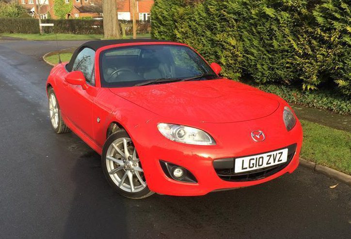  2010 Mazda MX-5 2.0 Sport Tech, £9,450