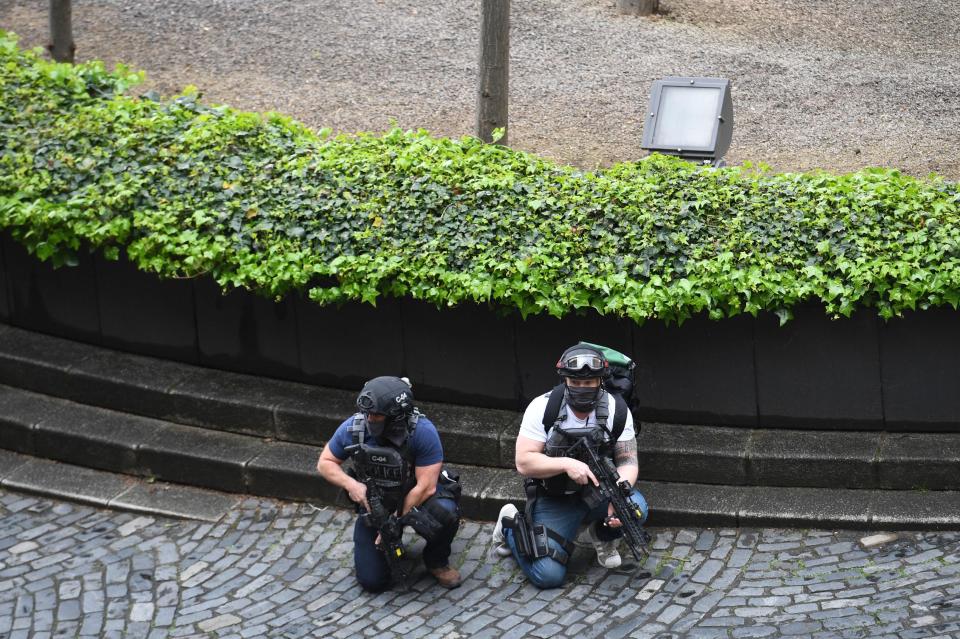  The Houses of Parliament and Lords were on lockdown after yesterday's incident