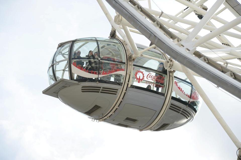  The ride has since reopened, and tourists were allowed to leave their pods