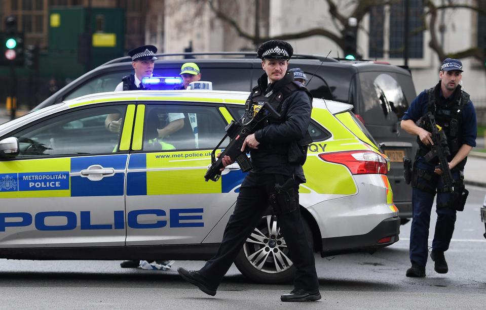  There will be a heavy police presence throughout London in the next few days in the wake of the terror attack