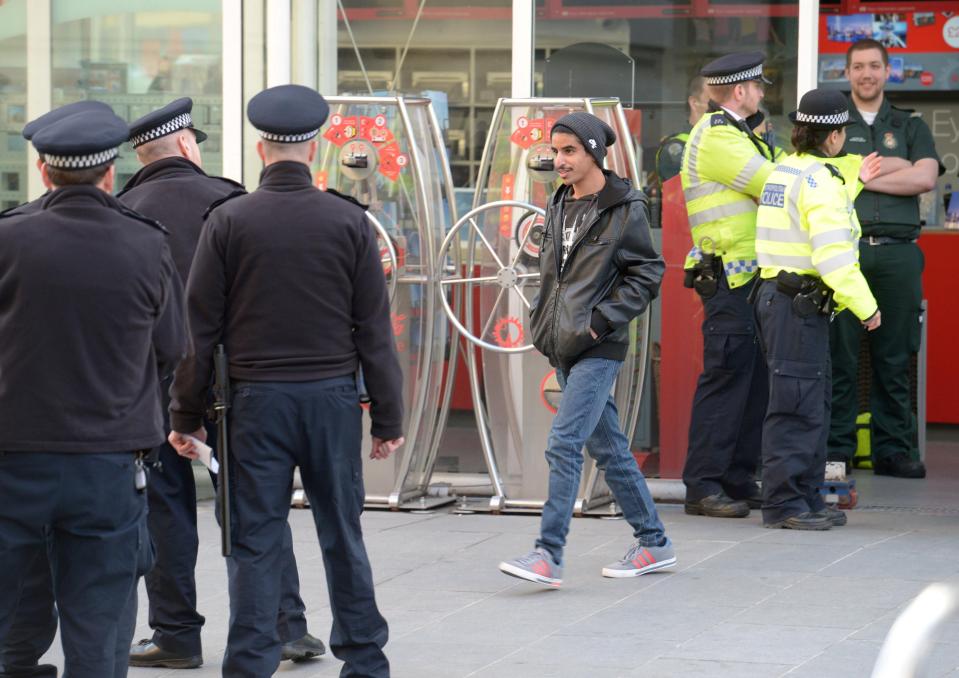  The London Eye tweeted saying it would be keeping visitors inside to take 'every precaution to ensure safety'