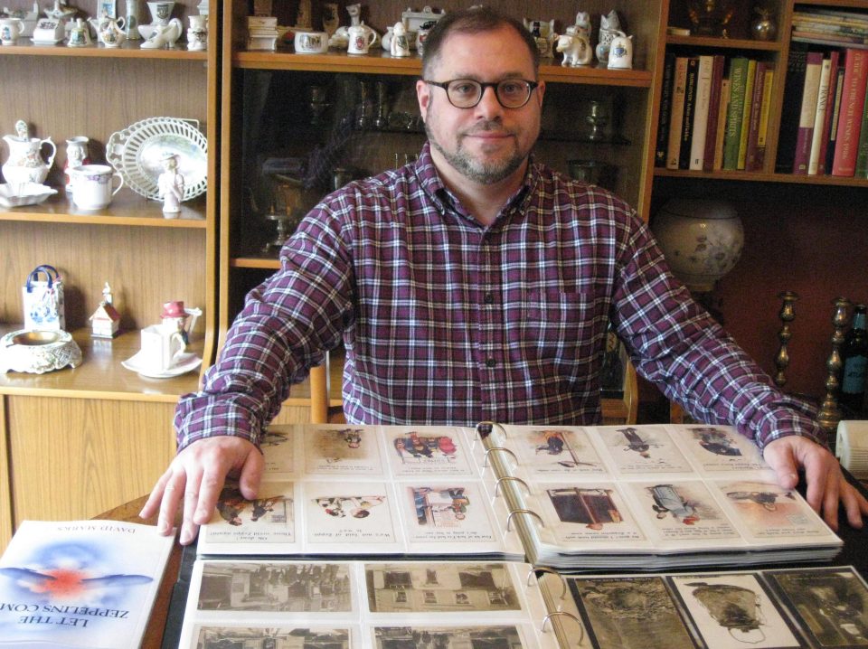  David Marks amassed his collection over the last 30 years at antique fairs and auctions