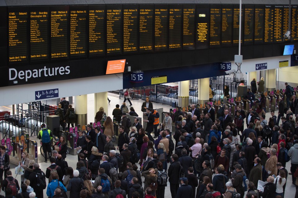 Commuters made their way to work this morning, with messages of defiance flooding social media