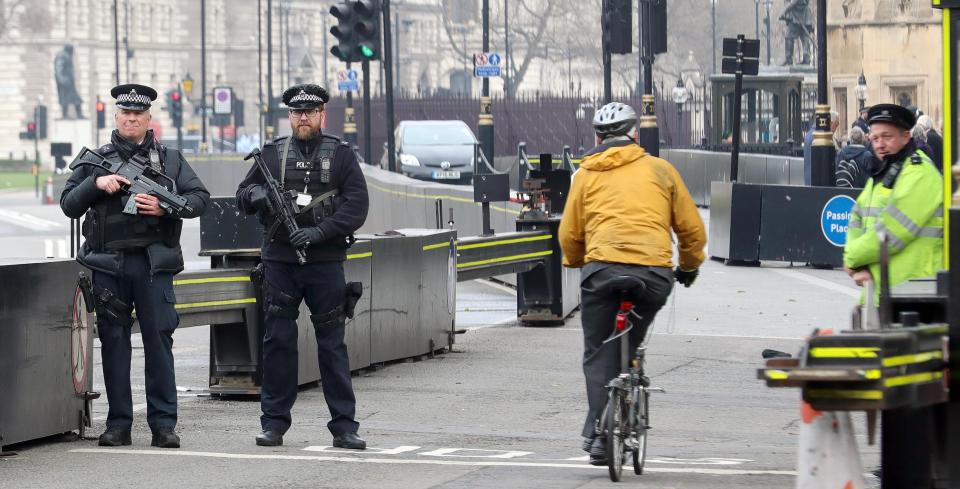  More armed police are expected to descend on streets across the UK