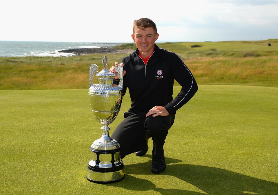 Scott Gregory won the 2016 Amateur Championship to qualify for The Masters