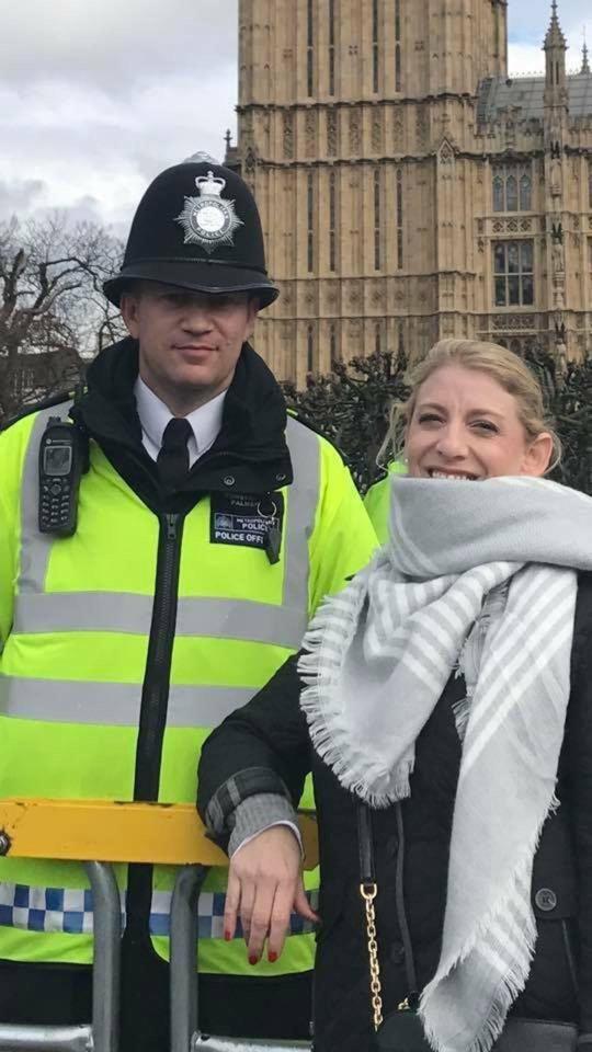  Brits have shown their admiration for brave PC Keith Palmer by donating online