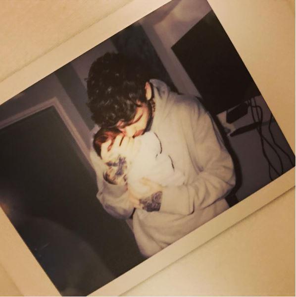 Liam and Cheryl became parents on Wednesday