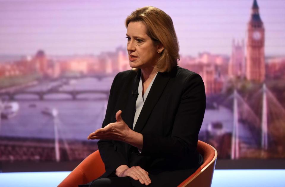  Amber Rudd condemned WhatsApp for failing to reveal messages to the authorities