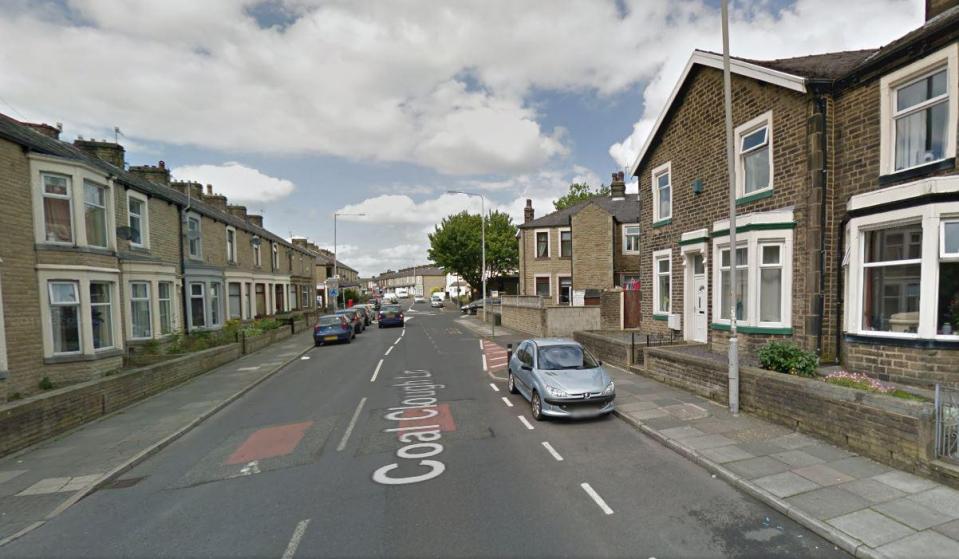  A four-year-old girl was found wandering a Burnley street with her pet dog dressed in only her pyjamas