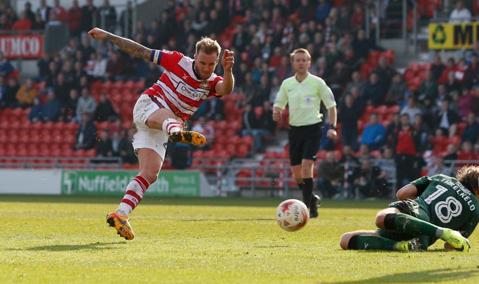  Coppinger has notched nine in 35 league appearances so far