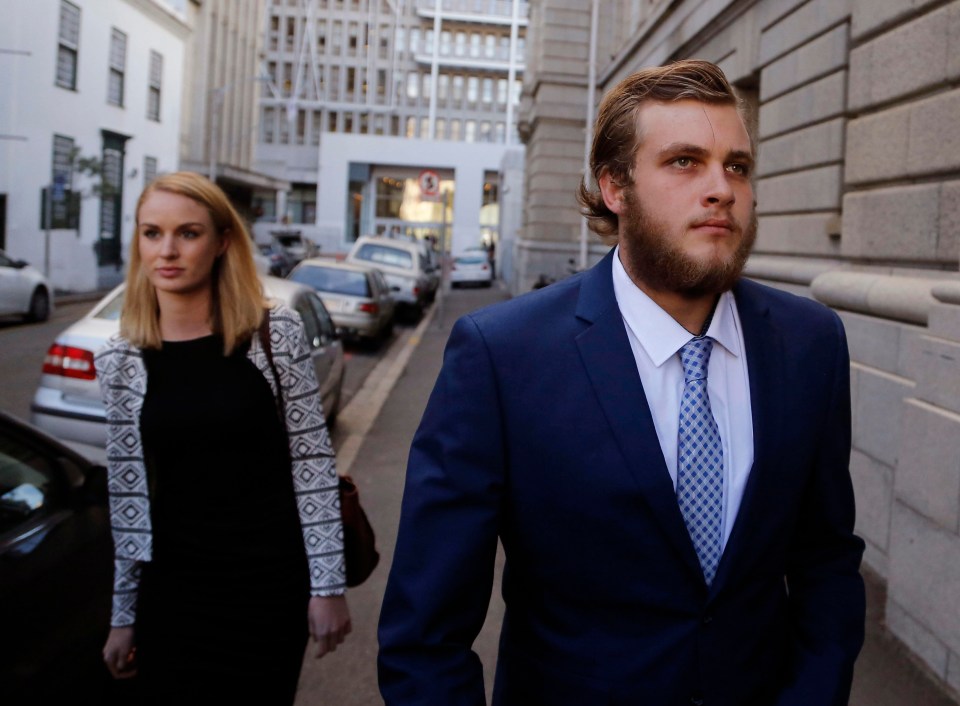 Henri van Breda has been found guilty of butchering his wealthy parents and brother in a frenzy of axe blows