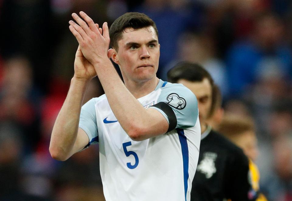  Michael Keane has looked solid for Burnley and now he looks settled playing for England