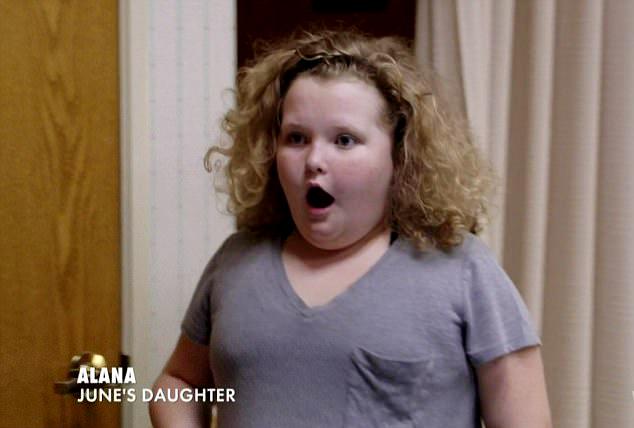  Honey Boo Boo spends more of the TV show looking completely stunned