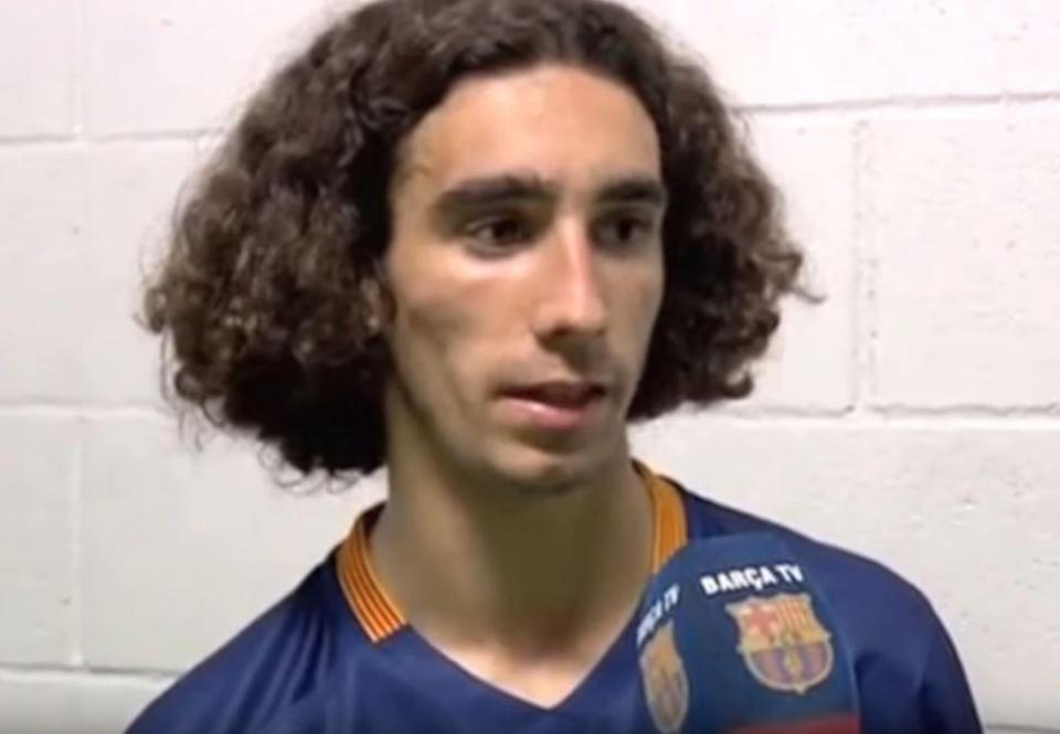 Marc Cucurella has been compared to Carles Puyol due to his bushy hair