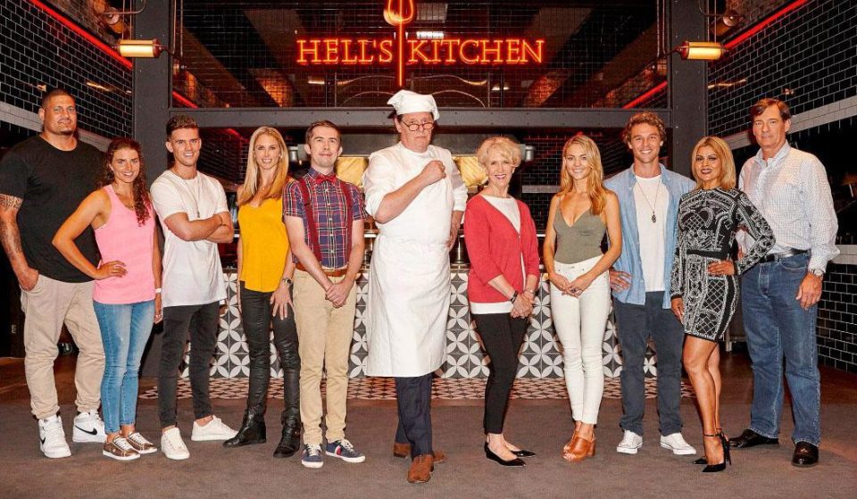  Geordie Shore favourite Gary Beadle is among the contestants taking part in Hell's Kitchen Australia