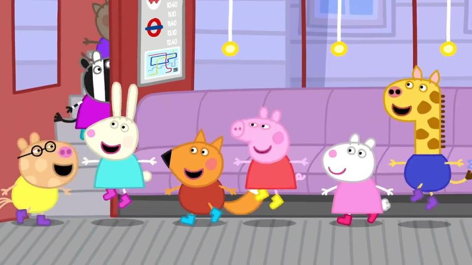  Peppa reunites with some friends from across the globe in one of the episodes