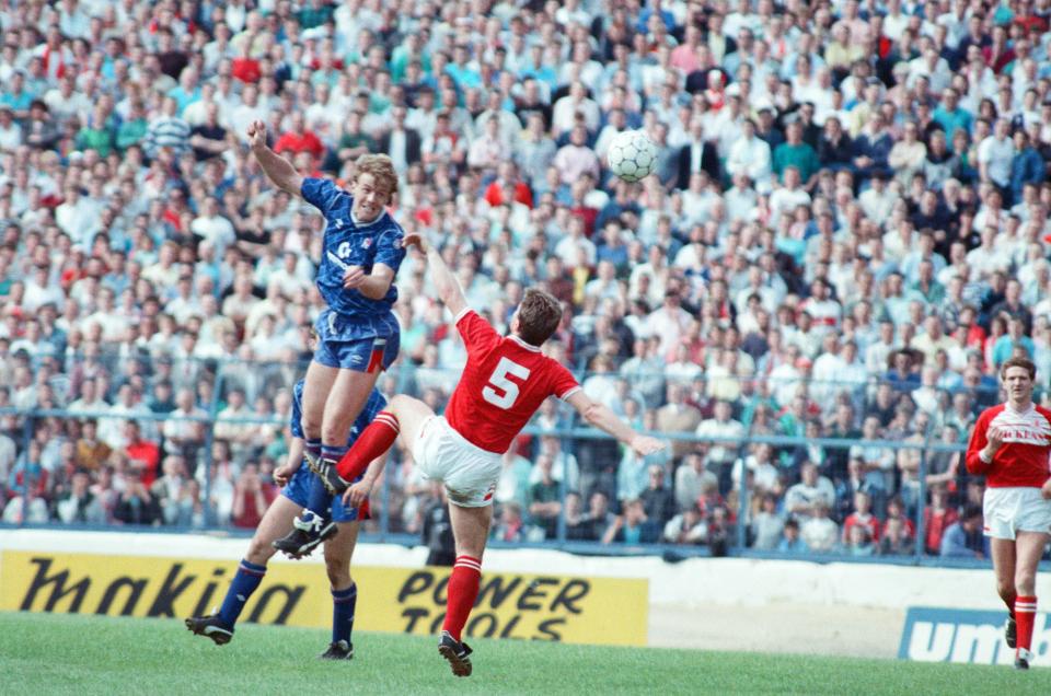  Chelsea's play-off match with Middlesbrough in 1988 was marred by crowd trouble