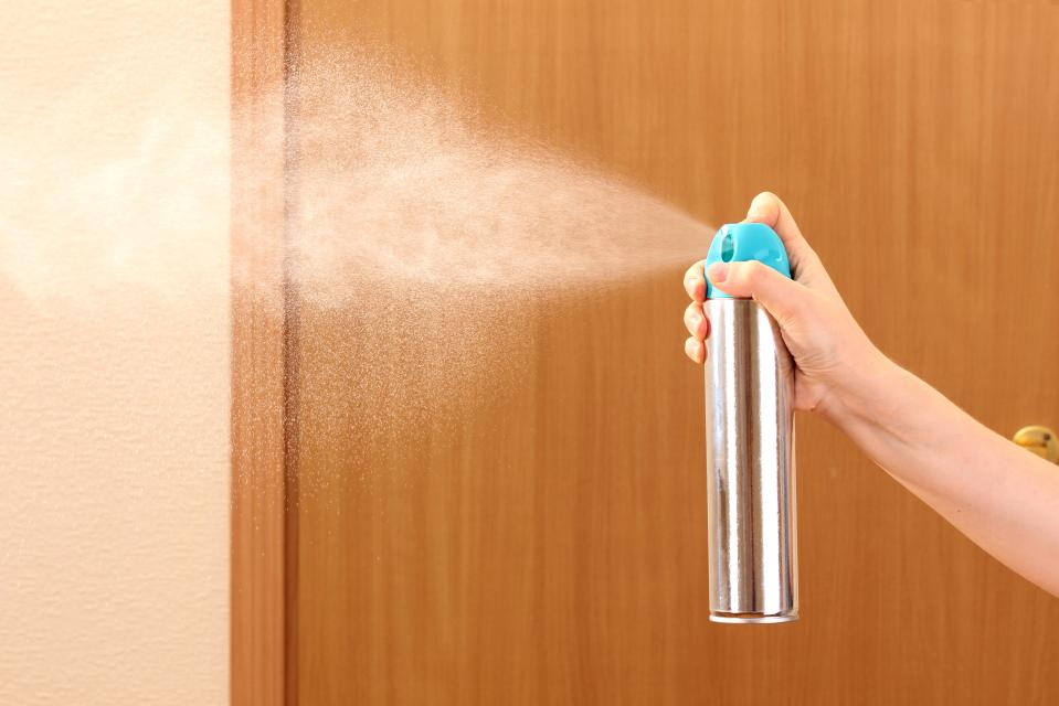  Using air fresheners increases the level of harmful pollutants in the air