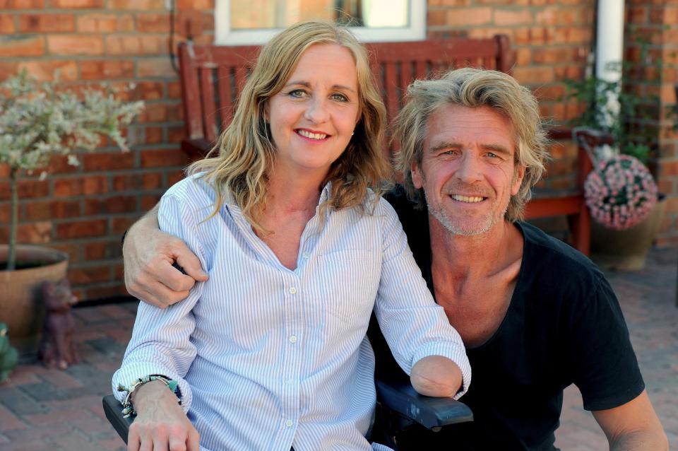  Jayne and husband Rob are determined to follow their globe-trotting dreams