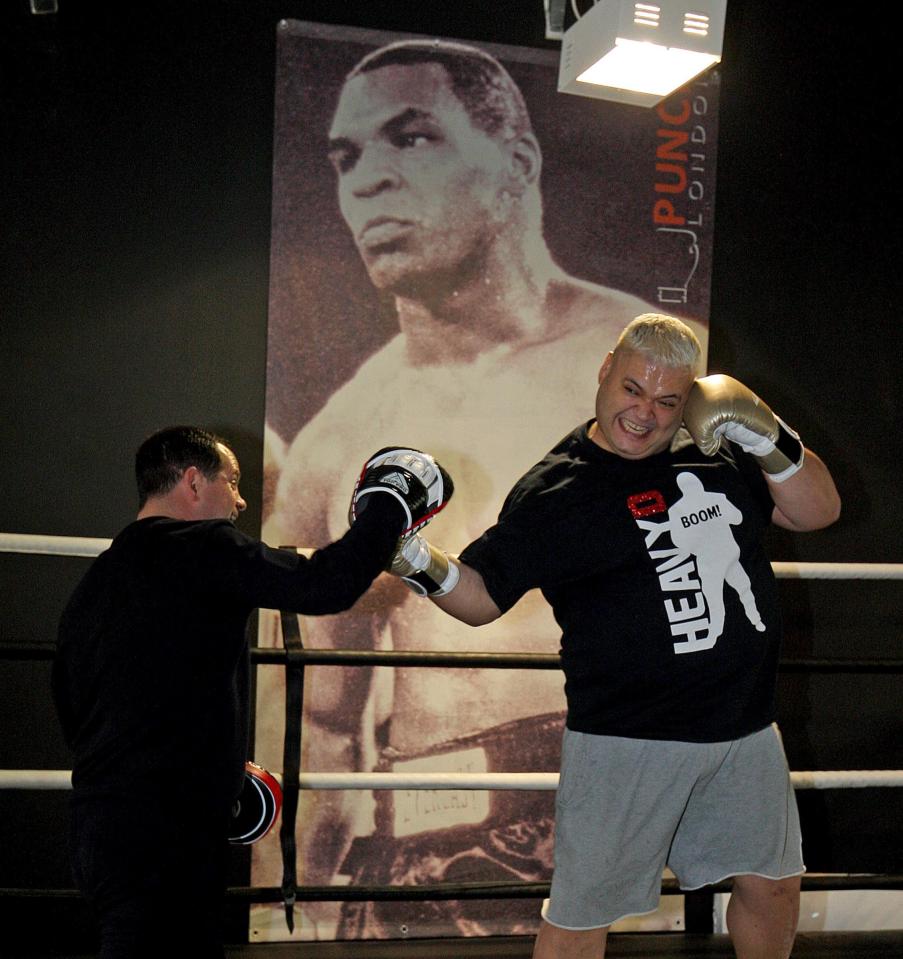  Heavy has been training with Spencer Oliver