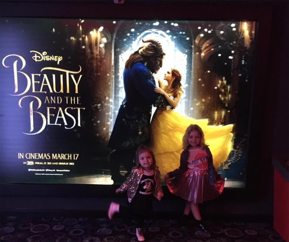  Summer and Sky are huge fans of Beauty and the Beast