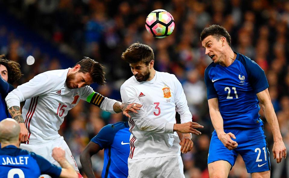 Gerard Pique was critical of Spain's white kit that was similar to Real Madrid's