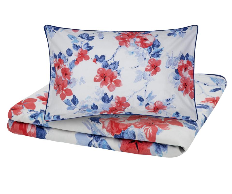  Jasmin reversible duvet, from £20: 'Spring colours show off a home perfectly'