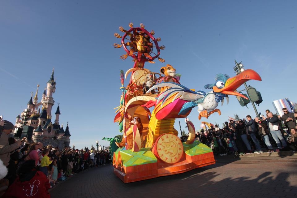  The parade featured around 100 performers