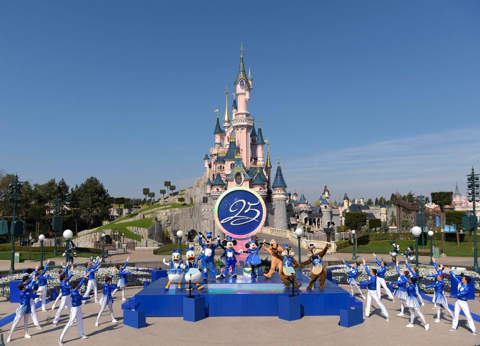  The theme park was celebrating its 25th birthday