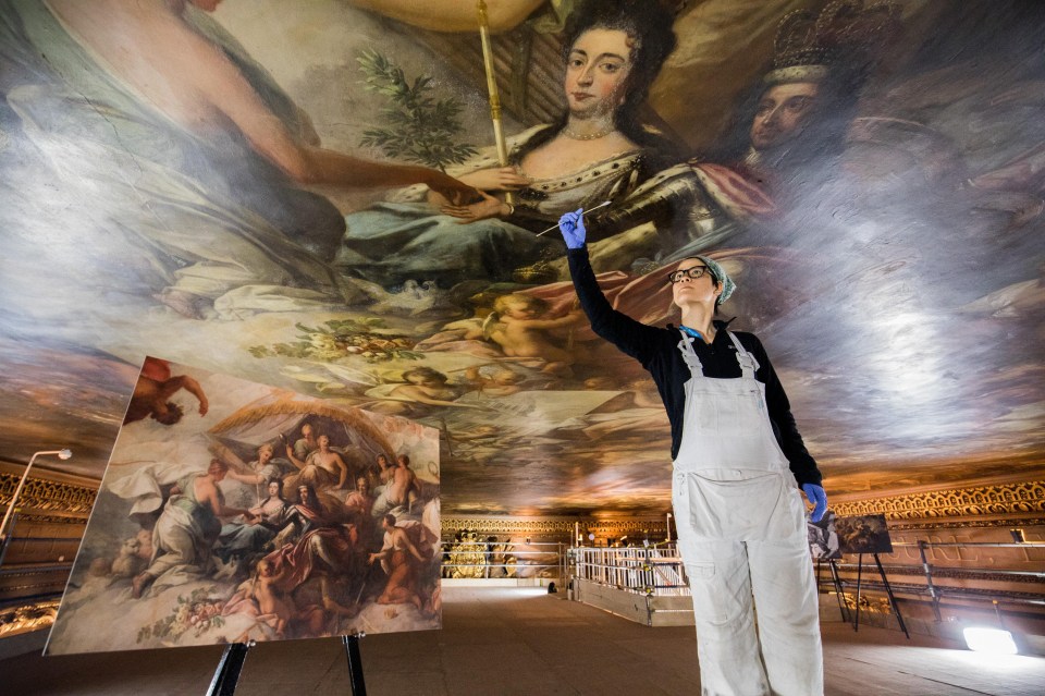 A £3million project will see the magnificent Painted Hall at the Old Royal Naval College given a thorough refurb over the next two years