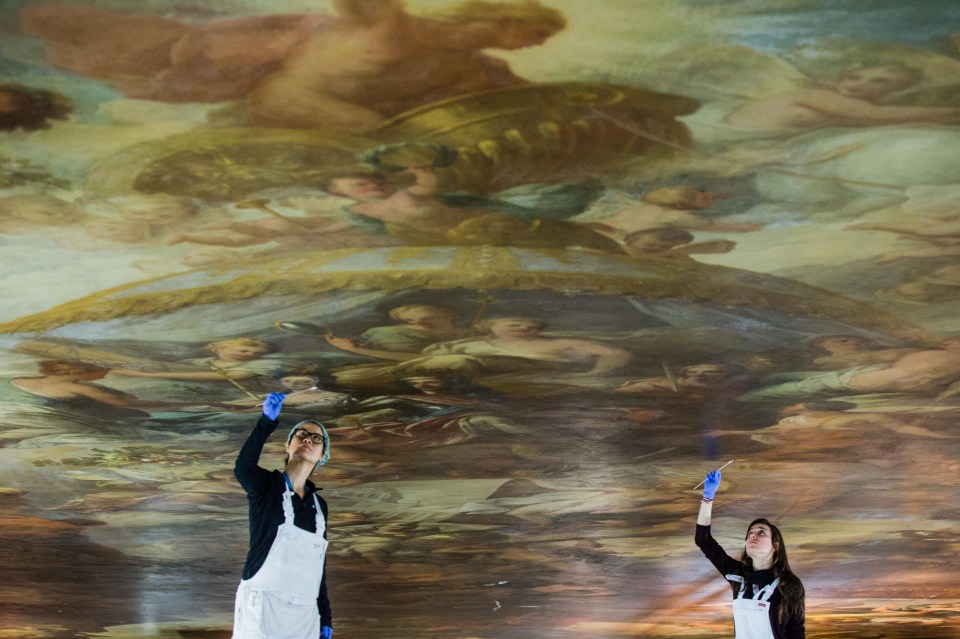 It’s the hall’s first major restoration in over half a century and over its three-year duration will see it cleaned of layers of dirt