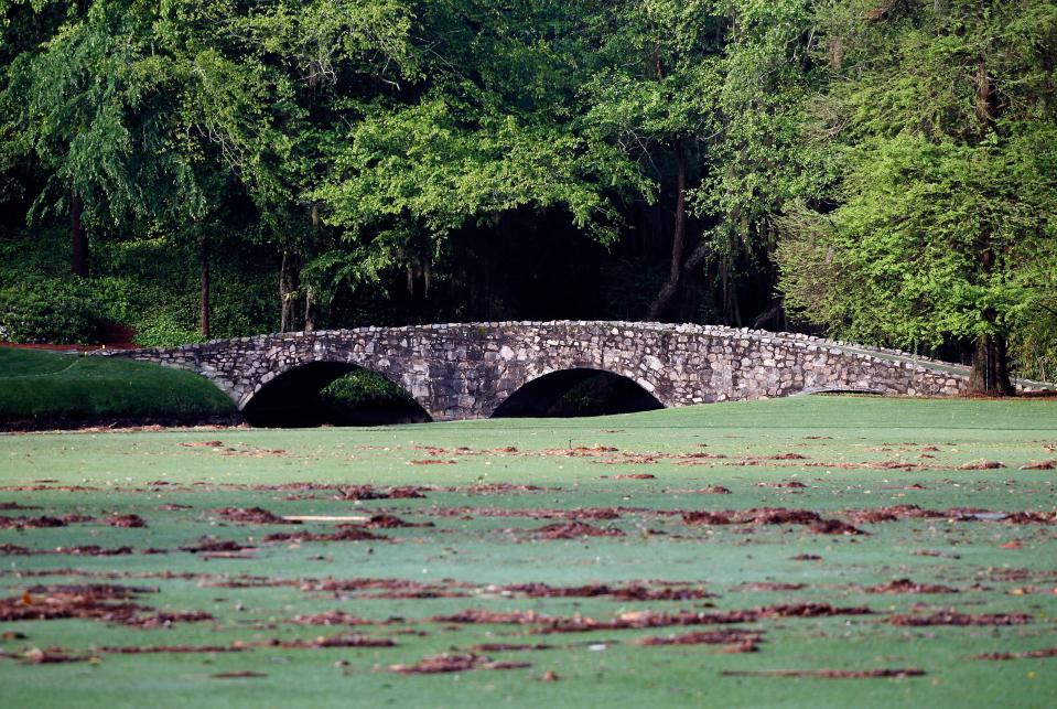  The course is shut and deserted for six months once the Masters finishes