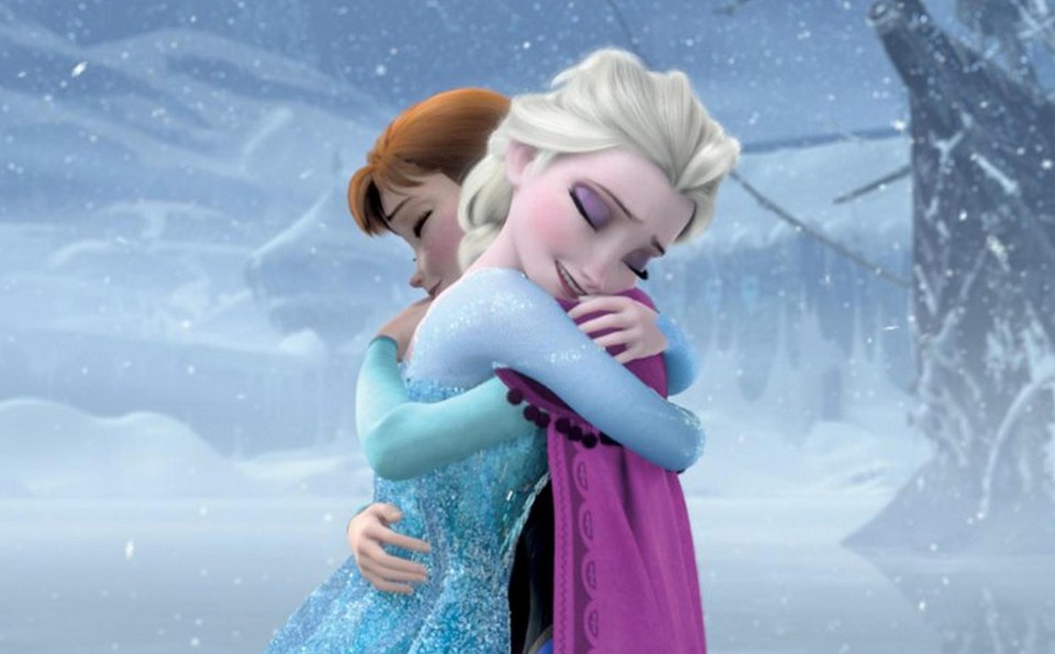 Elsa and Anna weren’t related during the first draft of the movie