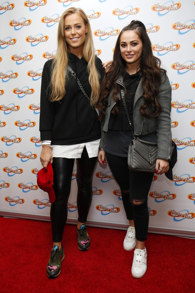 Chloe Meadows and Courtney Green were also at the launch