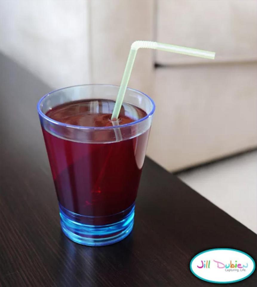  Put jelly in your child's glass instead of juice