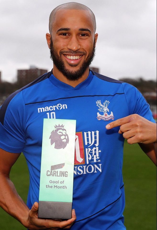  Andros Townsend...the goal of the month winner