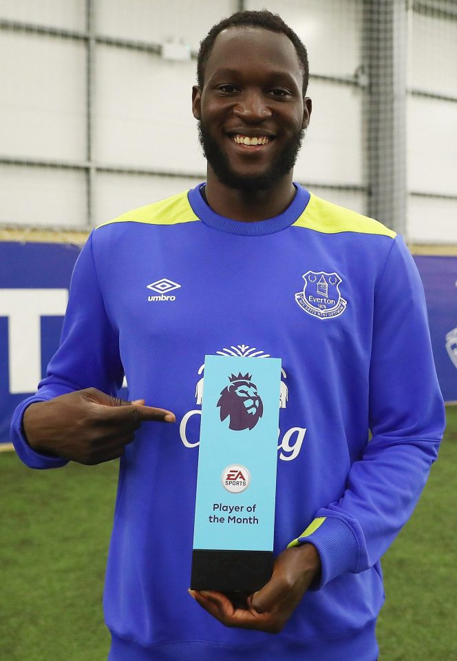  Romelu Lukaku...player of the month for March