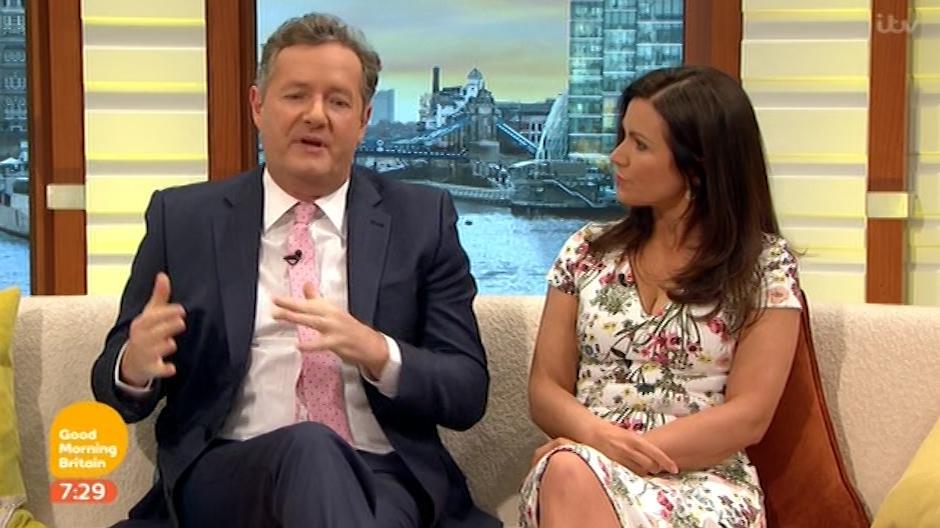  Piers said he struggled to understand how Emma could have slagged off Beyonce's raunchy shoots in the name of Feminism then done the same