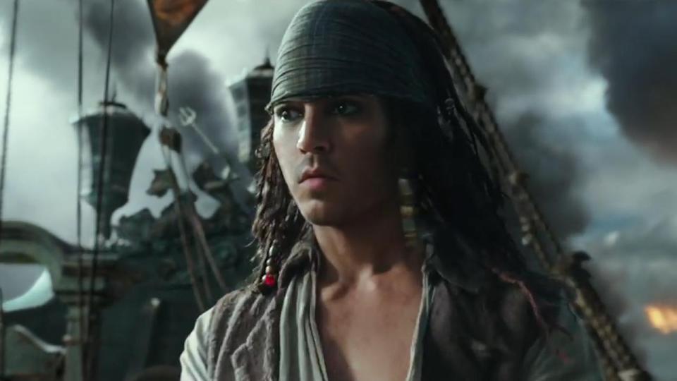  Jack Depp plays a very youthful looking Jack Sparrow in Pirates of the Caribbean 5