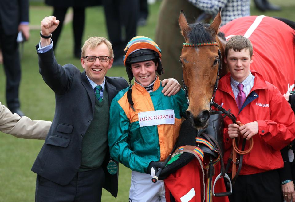  Warren Geratrex won the 2015 Stayers' Hurdle with Cole Harden