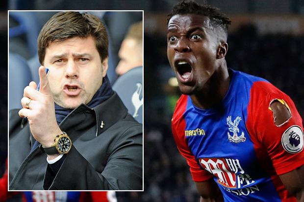 Tottenham are confident in landing £30million-rated Wilfried Zaha this summer