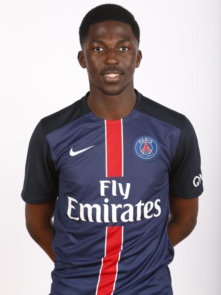  Aliou Traore left Paris Saint-Germain to join Manchester United