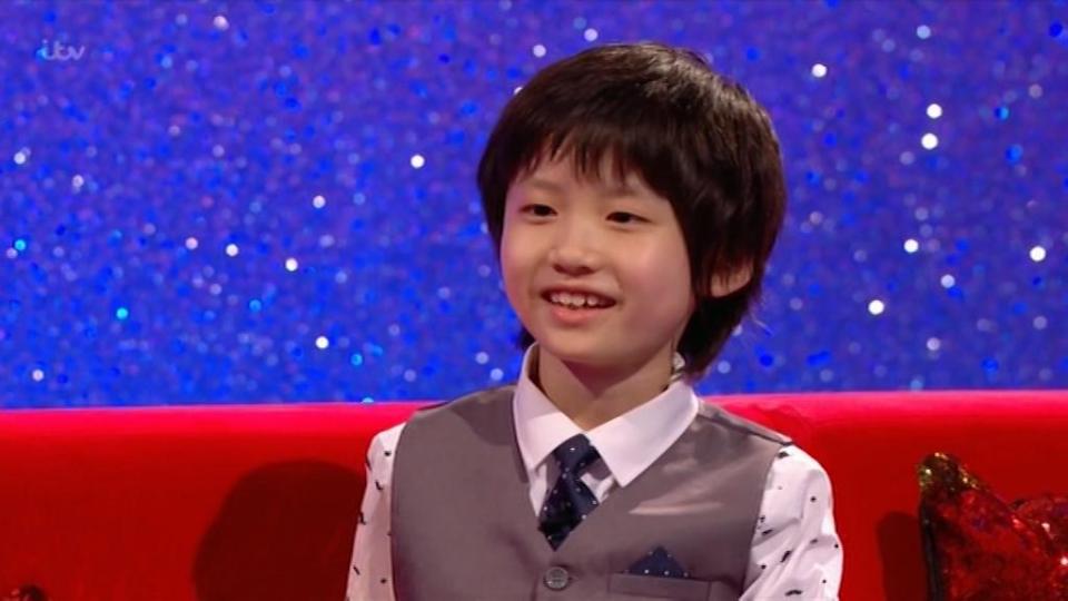  Eight-year-old Leo already has a university degree in music