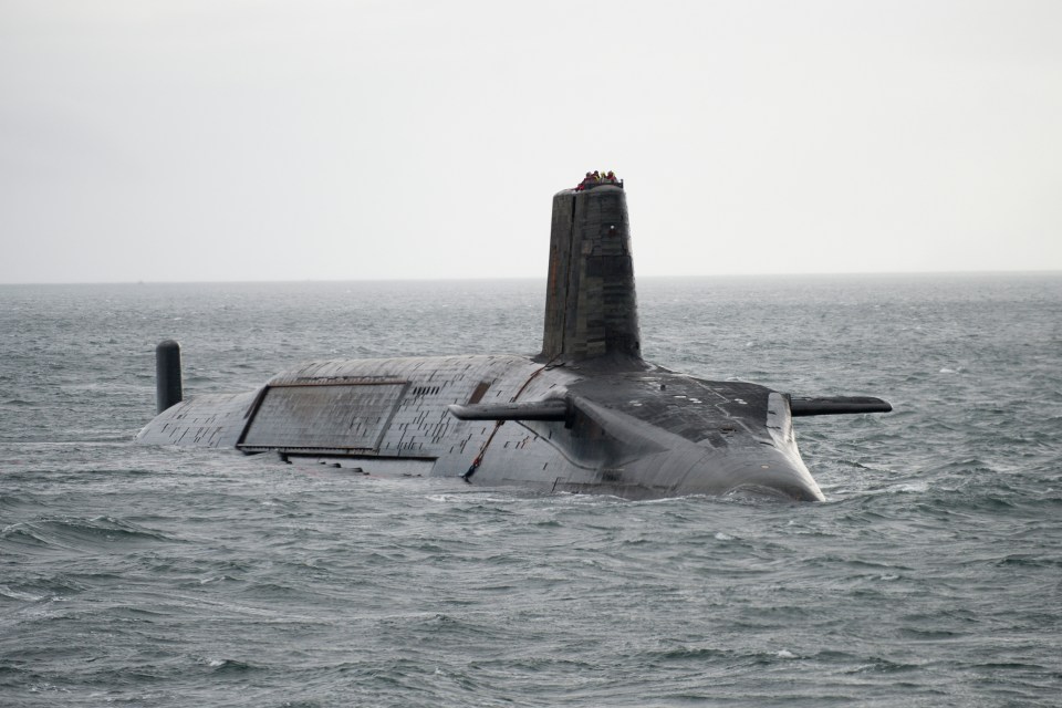  The submarines can patrol waters around the world, ready to launch a missile at a moment's notice